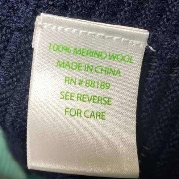 LILLY PULITZER Gabriella Sweater Dress Ribbed Merino Wool Size Medium - Picture 5 of 8